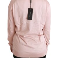 1207060-1.jpg Dolce & Gabbana roosa lillekaunistustega pullover-kampsun