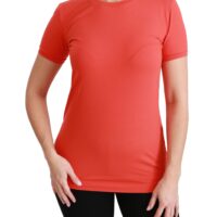 1207296-1.jpg Dolce & Gabbana punane ümmarguse kaelusega lühikeste varrukatega T-särk