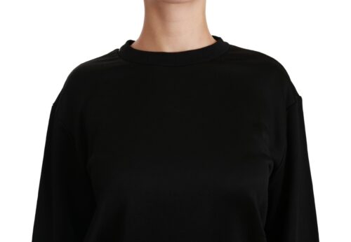 1261578-1.jpg Dolce & Gabbana Must ümmarguse kaelusega pullover