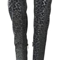 Dolce & Gabbana hallid leopardimustriga kõrged tossud