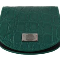 Dolce & Gabbana Roheline kondoomitaskuga rahakott