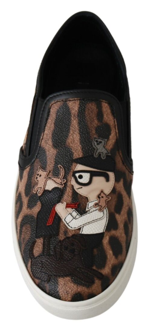 Dolce & Gabbana leopardimustriga #dgfamily loafrid