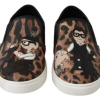 Dolce & Gabbana leopardimustriga #dgfamily loafrid