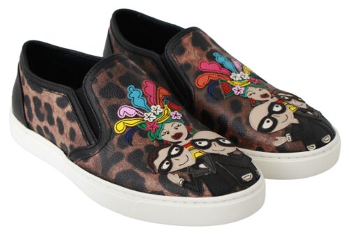 Dolce & Gabbana pruun leopardimustriga loafrid #dgfamily