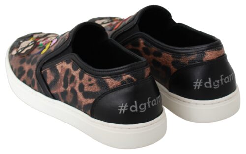 Dolce & Gabbana pruun leopardimustriga loafrid #dgfamily