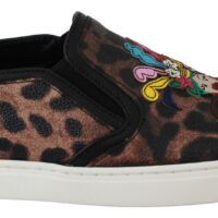 Dolce & Gabbana pruun leopardimustriga loafrid #dgfamily