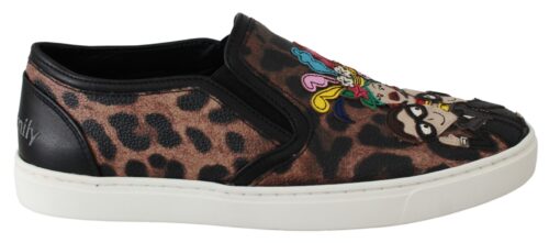 Dolce & Gabbana pruun leopardimustriga loafrid #dgfamily
