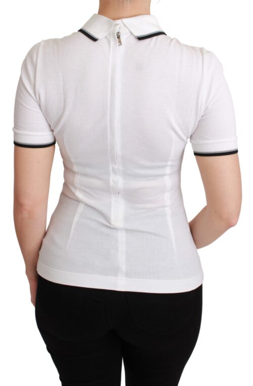 Dolce & Gabbana valge polo T-särk #dgfamily