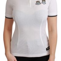 Dolce & Gabbana valge polo T-särk #dgfamily