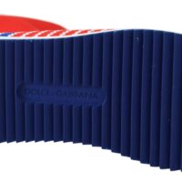 Dolce & Gabbana sinised ja punased Sorrento logoga sokktossud