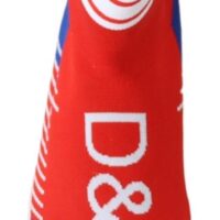 Dolce & Gabbana sinised ja punased Sorrento logoga sokktossud