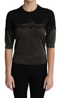 Dolce & Gabbana Must pullover-pluus pitsdetailidega