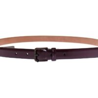 Dolce & Gabbana Purple Logo Cintura Gürtel Belt