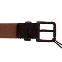 Dolce & Gabbana Purple Logo Cintura Gürtel Belt