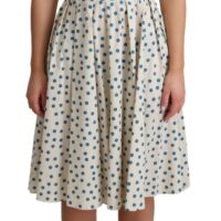 Dolce & Gabbana beež täpiline A-lõikeline kleit