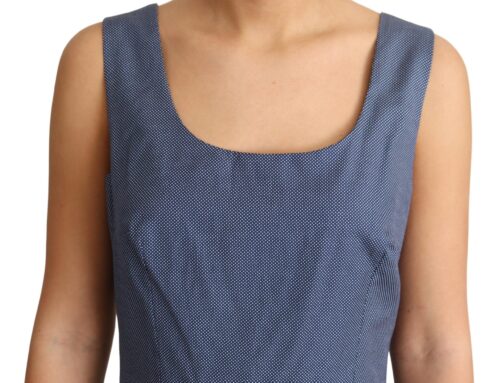 Dolce & Gabbana sinine täpiline A-lõikeline kleit 5 Dolce & Gabbana sinine täpiline A-lõikeline kleit