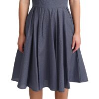 Dolce & Gabbana sinine täpiline A-lõikeline kleit 6 Dolce & Gabbana sinine täpiline A-lõikeline kleit