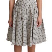 Dolce & Gabbana beež täpiline A-lõikeline kleit