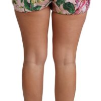 1509400.jpg Dolce & Gabbana roosad lillemustrilised hot pants lühikesed püksid