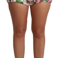 1509401.jpg Dolce & Gabbana roosad lillemustrilised hot pants lühikesed püksid