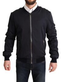 Dolce & Gabbana Sinine Bomber-jakk meestele