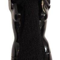 Dolce & Gabbana must kootud õlasall