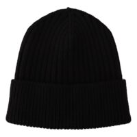 Dolce & Gabbana Black Wool Knit Women Winter Hat