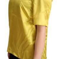 1537145.jpg Dolce & Gabbana Kollane lühikeste varrukatega pluus