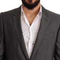 Dolce & Gabbana hall metalliktooniga MARTINI slim fit ülikond