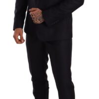 1542487.jpg Dolce & Gabbana Sinine mustriga MARTINI slim fit kaheosaline ülikond