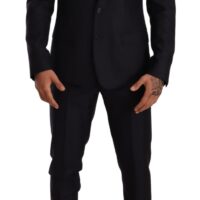 1542493.jpg Dolce & Gabbana Sinine mustriga MARTINI slim fit kaheosaline ülikond