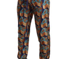 1555121.jpg Dolce & Gabbana mitmevärvilised mustrilised jogger-püksid
