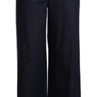 Dolce & Gabbana tumesinised alt laienevad teksad kristallkaunistustega