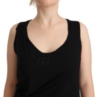 1591809.jpg Roberto Cavalli must varrukateta puuvillane ümberlõikeline minikleit