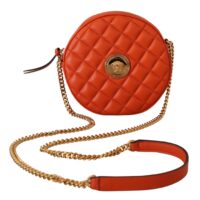 1925368.jpg Versace Red Medusa Round Crossbody Bag
