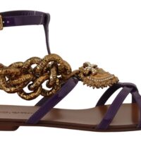 1925605.jpg Dolce & Gabbana lilla Devotion madalad sandaalid