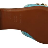 Dolce & Gabbana sinised kristallidega sandaalid