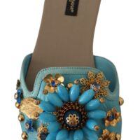 Dolce & Gabbana sinised kristallidega sandaalid