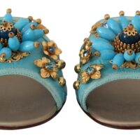 Dolce & Gabbana sinised kristallidega sandaalid