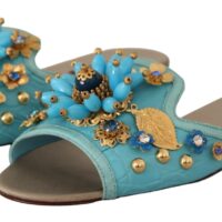 Dolce & Gabbana sinised kristallidega sandaalid