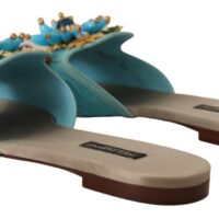 Dolce & Gabbana sinised kristallidega sandaalid