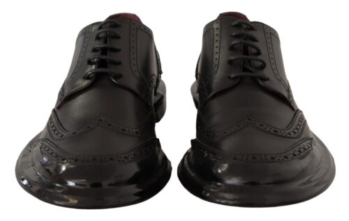 Dolce & Gabbana Mustad Oxford Derby kingad Wingtip detailiga