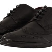 Dolce & Gabbana Mustad Oxford Derby kingad Wingtip detailiga