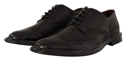 Dolce & Gabbana Mustad Oxford Derby kingad Wingtip detailiga