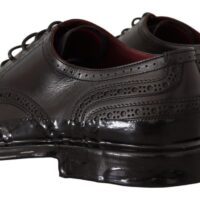 Dolce & Gabbana Mustad Oxford Derby kingad Wingtip detailiga