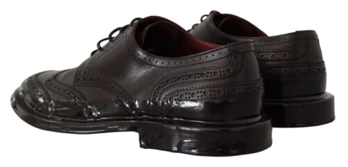 Dolce & Gabbana Mustad Oxford Derby kingad Wingtip detailiga