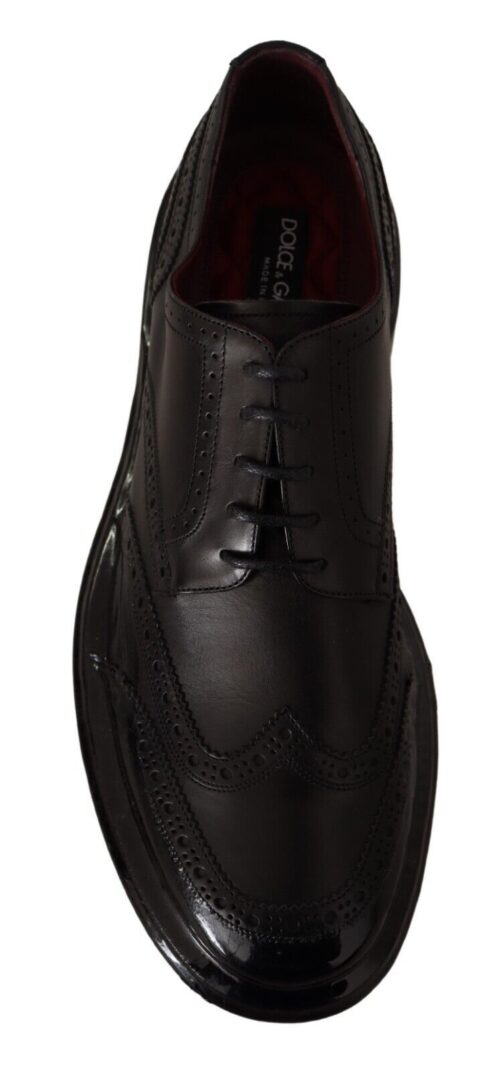 Dolce & Gabbana Mustad Oxford Derby kingad Wingtip detailiga