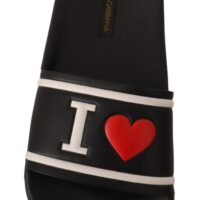 1986871.jpg Dolce & Gabbana mustad sandaalid I Love D&G