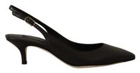 Dolce & Gabbana Mustad Slingback-kontskingad