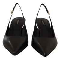 1986932.jpg Dolce & Gabbana Mustad Slingback-kontskingad